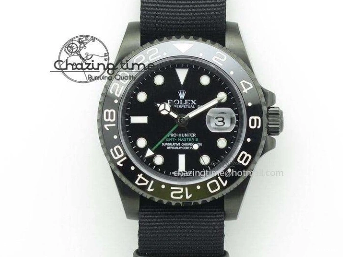 GMT-Master Bezel On Bracelet YG II Bp-Maker Green Ceramic YG A3186 116718LN Dial 1002